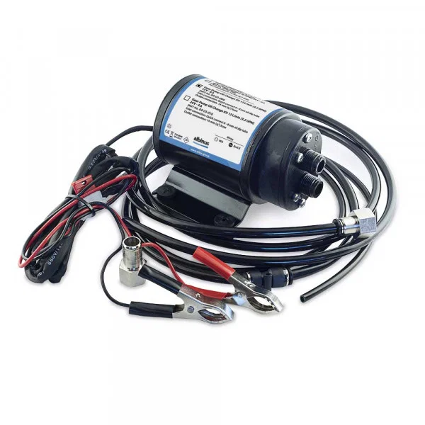 04-03-010 – ALBIN Oil Change Pump, 24 Volt DC Electrically Operated 5/8 Inch Inlet/ Outlet Hose 12 Liter Per Minute F...